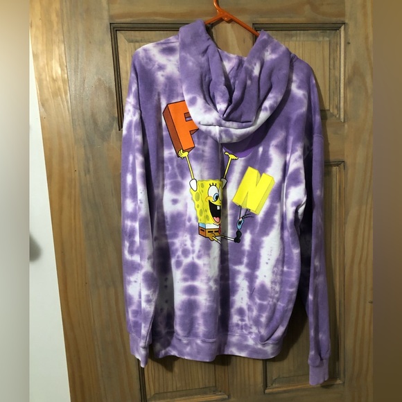 SpongeBob Tie-Dye Hoodie - Picture 2 of 2